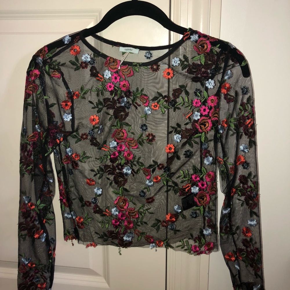 Floral long sleeve